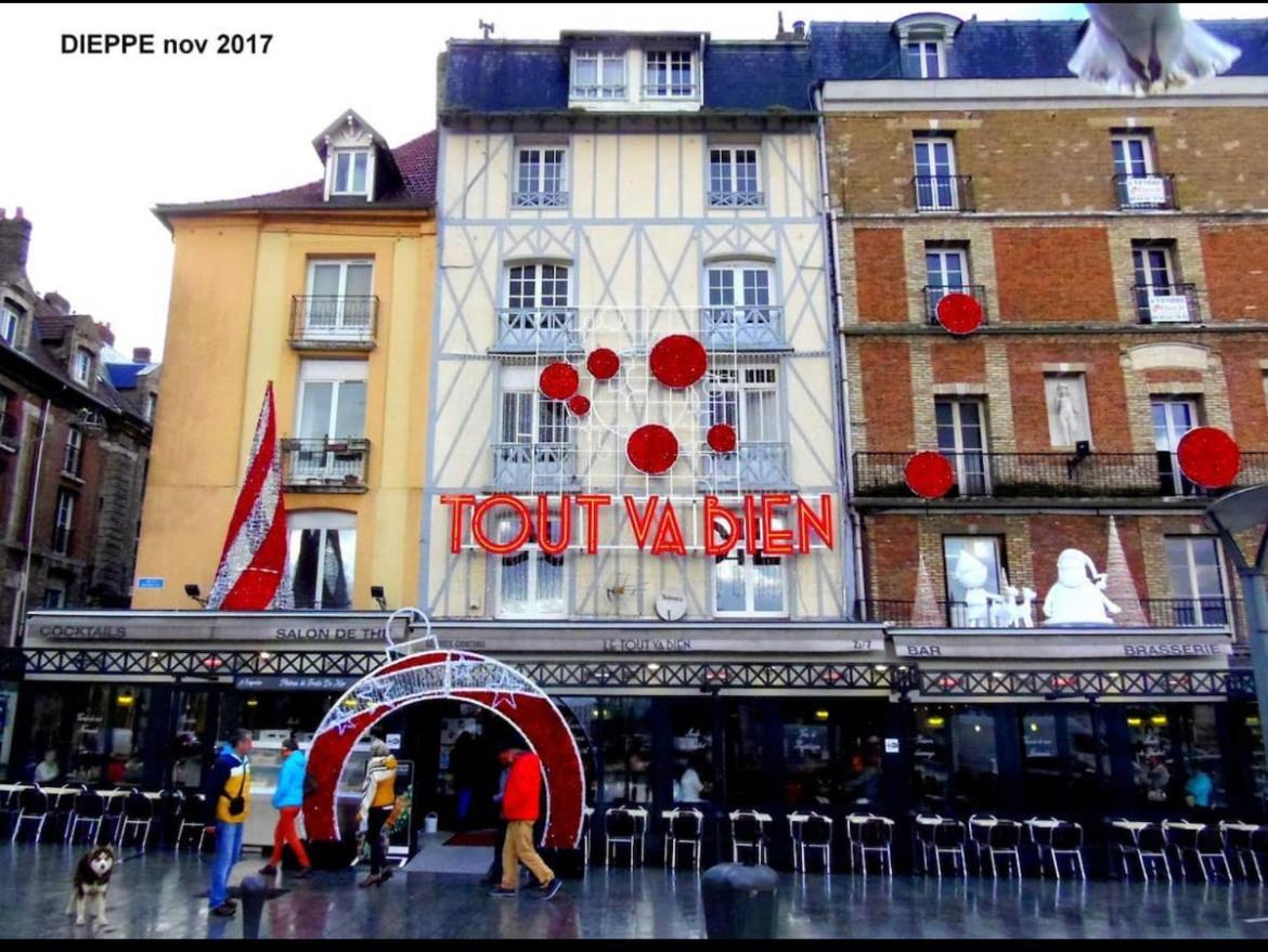 Ferienwohnung Le Quai 7 3E Dieppe Exterior foto