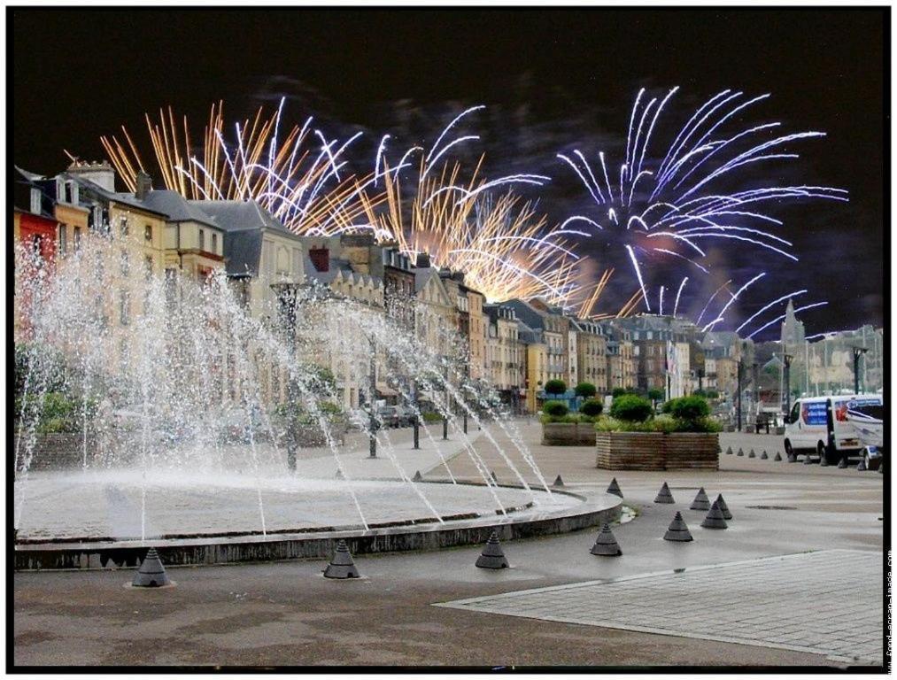 Ferienwohnung Le Quai 7 3E Dieppe Exterior foto