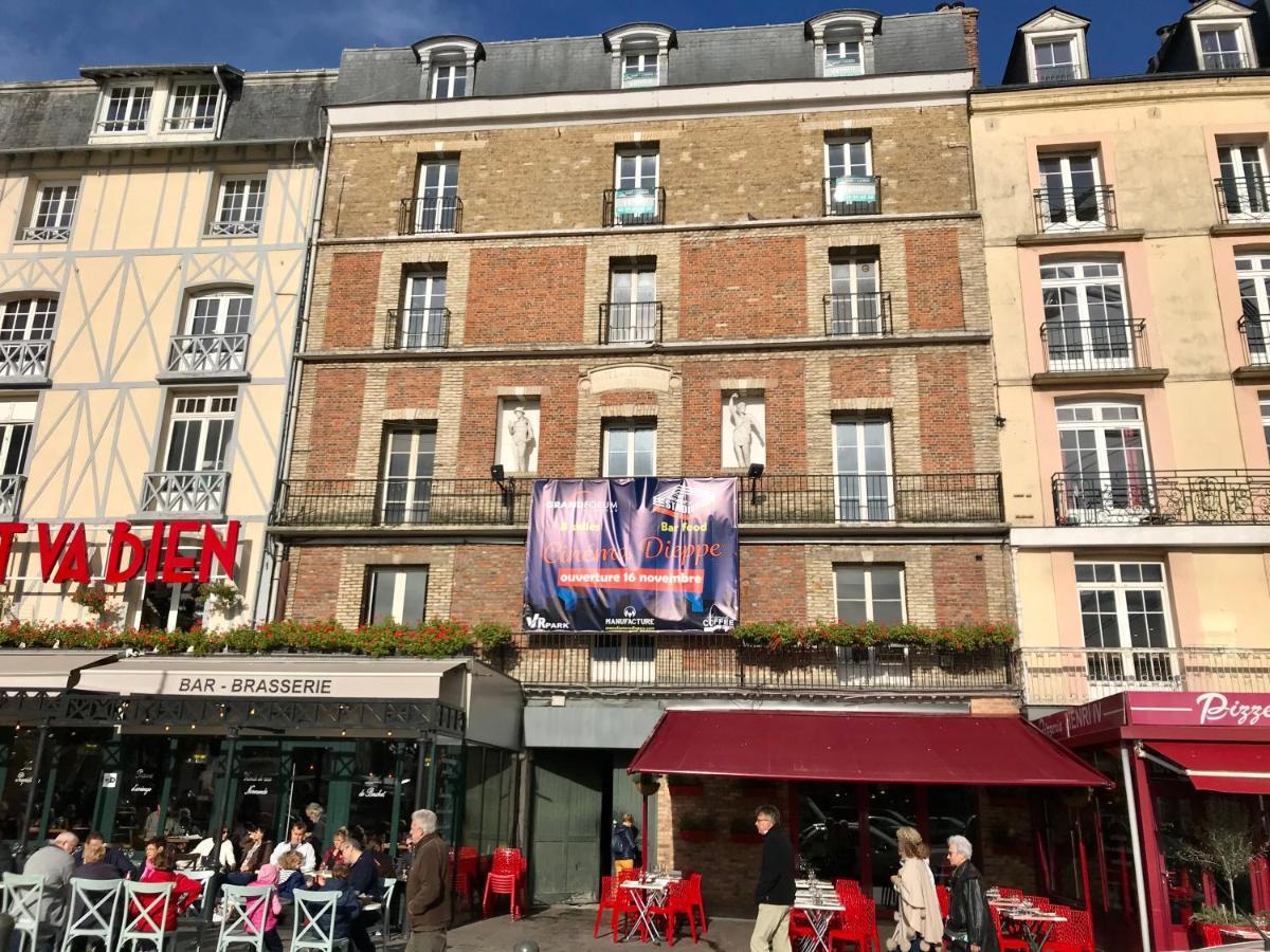 Ferienwohnung Le Quai 7 3E Dieppe Exterior foto